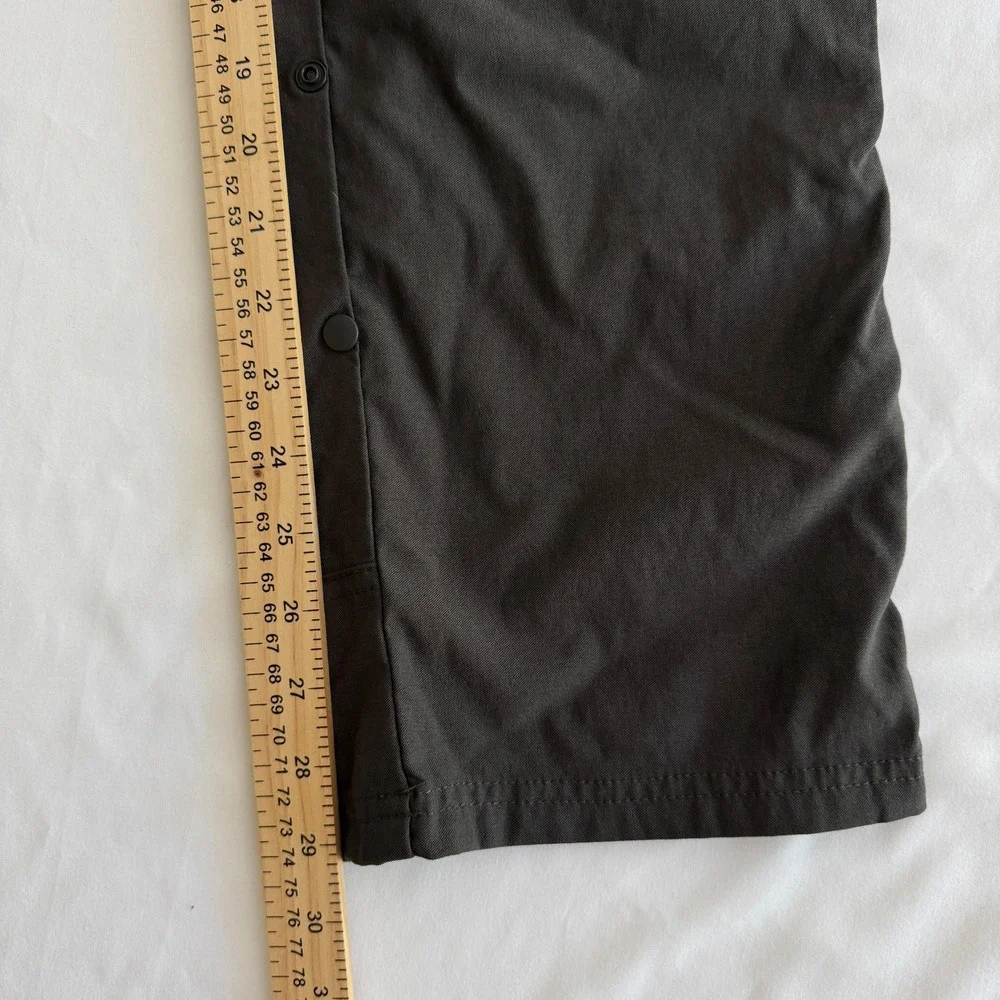 prAna Pants Mens 34x30 Grey Zion Hiking Cargo Stretch Nylon 1969791